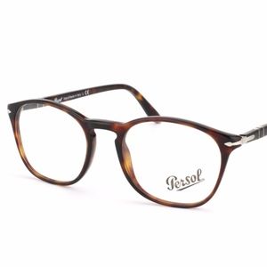 Persol 3007V 50-19-145 Havana Frame Blue Light Glasses